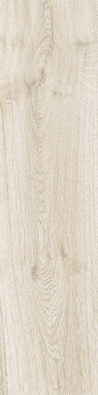 6" x 24" Mezon White Non-rectified Matte 8.5mm Floor Tile - factory image 1