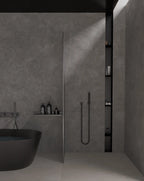 32" x 64" Vista Gray Rectified Matte 8.5mm Floor Tile - factory image 6