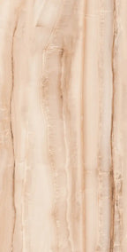 24" x 48" Opal Bone Rectified Polished Nano 8mm Floor Tile - factory image 4