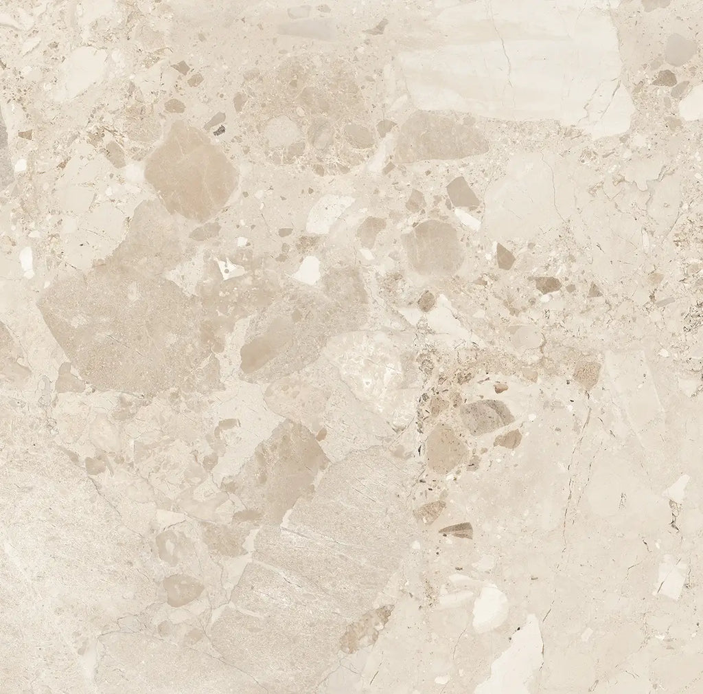 24" x 24" Brera Beige Rectified Matte R11 20mm Outdoor Paver - factory image 1