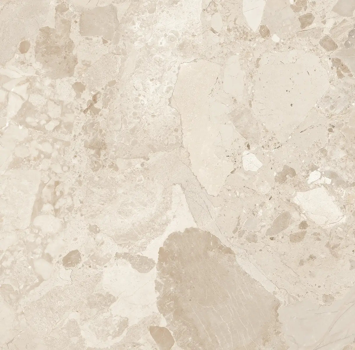 24" x 24" Brera Beige Rectified Matte R11 20mm Outdoor Paver - factory image 2