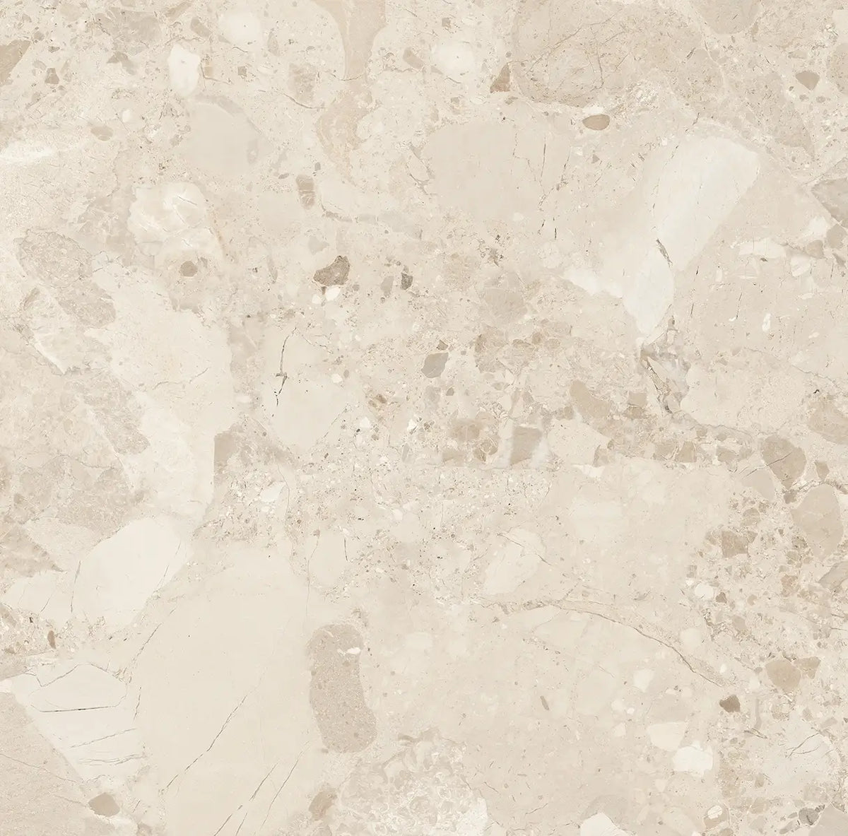 24" x 24" Brera Beige Rectified Matte R11 20mm Outdoor Paver - factory image 3