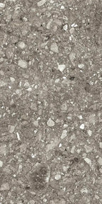 24" x 48" Terra Stone Mocha Rectified Matte 8mm Floor Tile - factory image 4