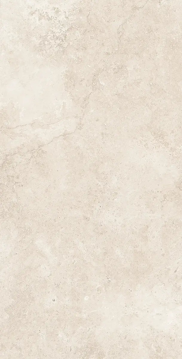24" x 48" Pura Cross Ivory Rectified Matte SHP 8mm Floor Tile - factory image 1