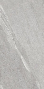 32" x 64" Luton Gray Rectified Matte 8.5mm Floor Tile - factory image 2