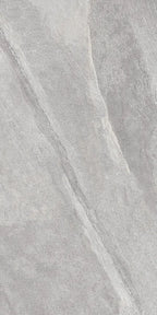 32" x 64" Luton Gray Rectified Matte 8.5mm Floor Tile - factory image 3