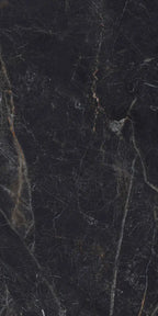24" x 48" Cosmos Black Crystal Rectified 8mm Floor Tile - factory image 2