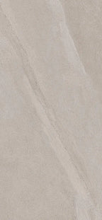 24" x 48" Luton Light Gray Rectified Matte 8mm Floor Tile - factory image 1