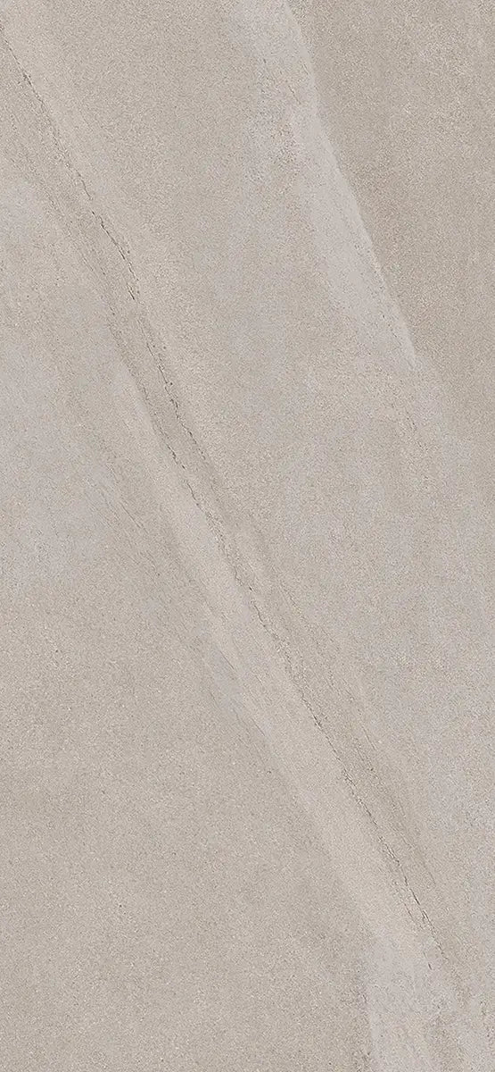 24" x 48" Luton Light Gray Rectified Matte 8mm Floor Tile - factory image 1