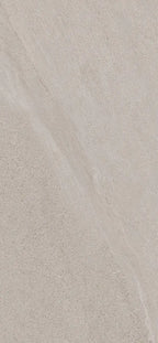 24" x 48" Luton Light Gray Rectified Matte 8mm Floor Tile - factory image 2