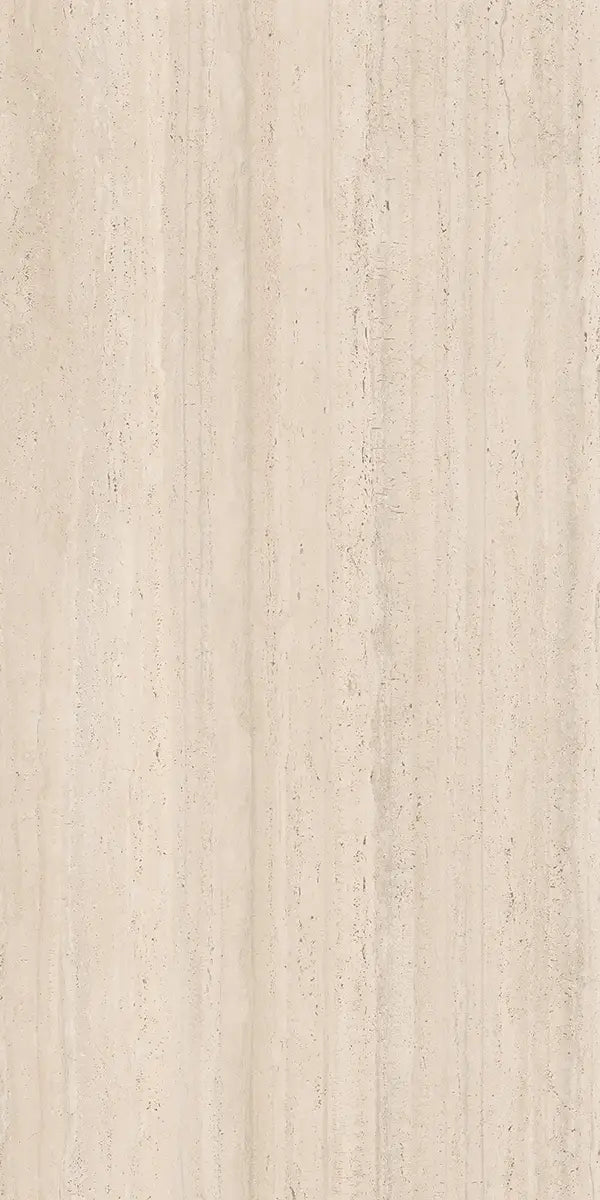 48" x 94.5" Travertine Ivory Rectified Matte 8.5mm Floor Tile - factory image 4