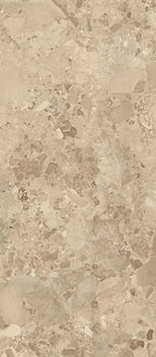 48" x 110" Brera Taupe Rectified Matte DF 6mm Porcelain Slab - factory image 2