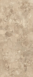 48" x 110" Brera Taupe Rectified Matte DF 6mm Porcelain Slab - factory image 1