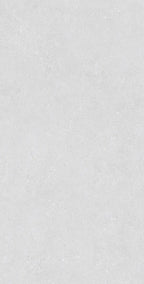 Padova White 24″ × 48″ matte porcelain tile, face 6 — white cement look