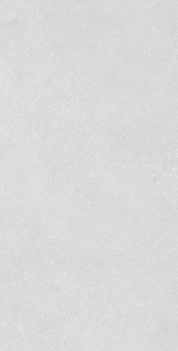 Padova White 24″ × 48″ matte porcelain tile, face 2 — white cement look