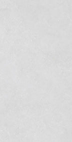 Padova White 24″ × 48″ matte porcelain tile, face 2 — white cement look