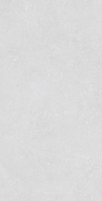 Padova White 24″ × 48″ matte porcelain tile, face 1 — white cement look