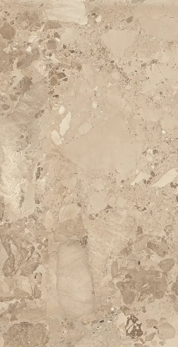 32" x 64" Brera Taupe Rectified Matte DF Floor Tile - factory image 2