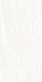 32" x 64" Linea White Rectified Matte DF 8.5mm Floor Tile - factory image 3
