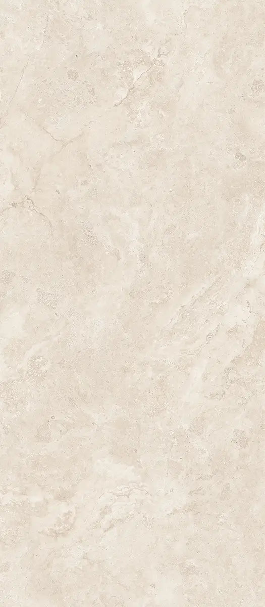 48" x 110" Pura Cross Ivory Rectified Matte SHP 6mm Porcelain Slab - factory image 2