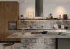64" x 128" Stratium Anthracite Non-rectified Matte 12mm Porcelain Slab - factory image 2