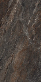 64" x 128" Art Lava Non-rectified Polished 12mm Porcelain Slab - factory image 1