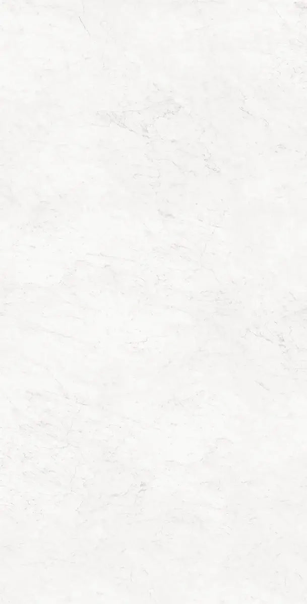 64" x 128" Bianco Carrara Non-rectified Polished 12mm Porcelain Slab - factory image 1