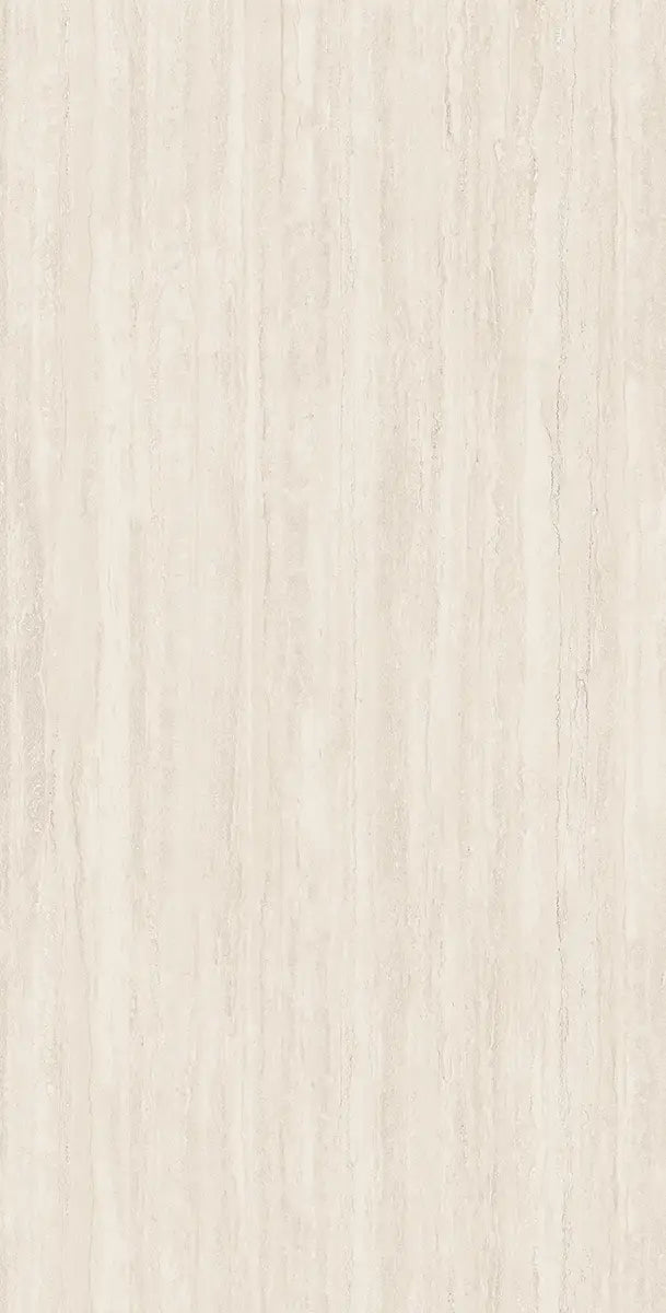 64" x 128" Pura Vein Ivory Non-rectified Matte SHP 12mm Porcelain Slab - factory image 1