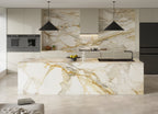 64"x 128" Antique Beige Porcelain Slab