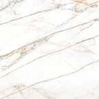 64"x 128" Bianco Paonazzo Porcelain Slab