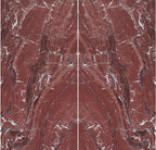 64"x 128" Rosso Cardinale Bookmatch Porcelain Slabs