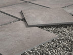 24"x24" Leonardo Gray Rectified Matte 20mm Outdoor Porcelain Paver
