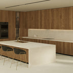 64"x 128" Swan Bone Porcelain Slab