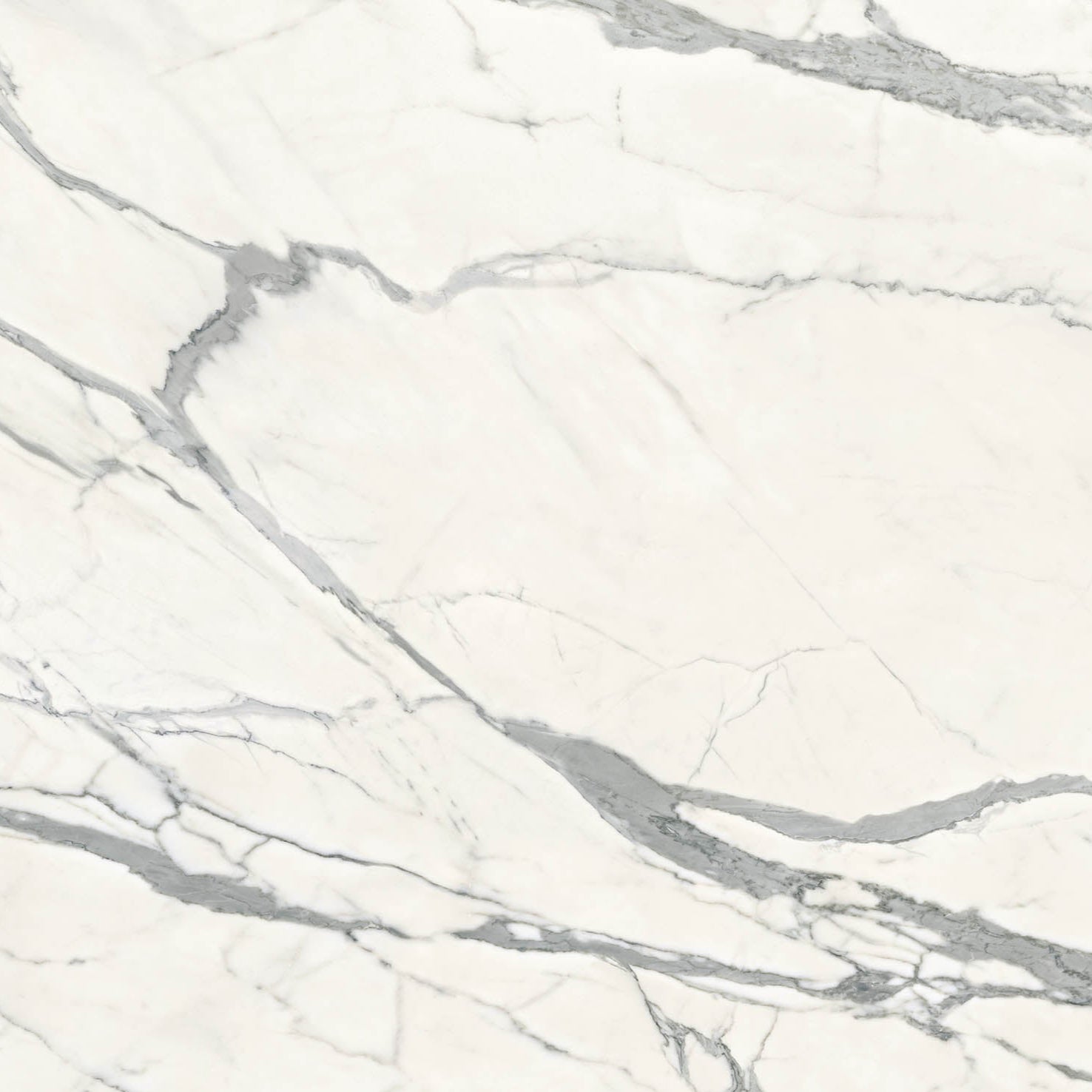 64"x 128" Statuario Flash Porcelain Slab