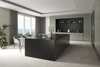 64" x 128" Kent Nero Matte BLT Porcelain Slab - factory image 2