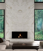 64"x 128" Arabescato Gilda Bookmatch Porcelain Slabs