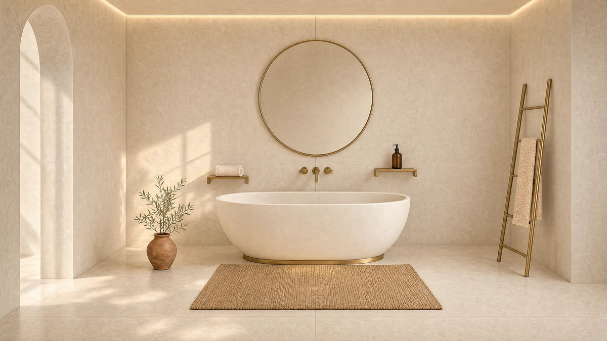 24" x 48" Luce Bone Rectified Matte DF 8mm Floor Tile - factory image 6