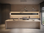 64"x 128" Luton Beige Porcelain Slab