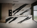 64"x 128" Panda White Porcelain Slab