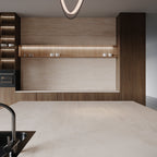 64"x 128" Ravel Beige Porcelain Slab