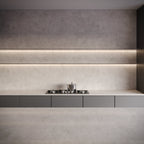 64"x 128" Vista Grey Porcelain Slab