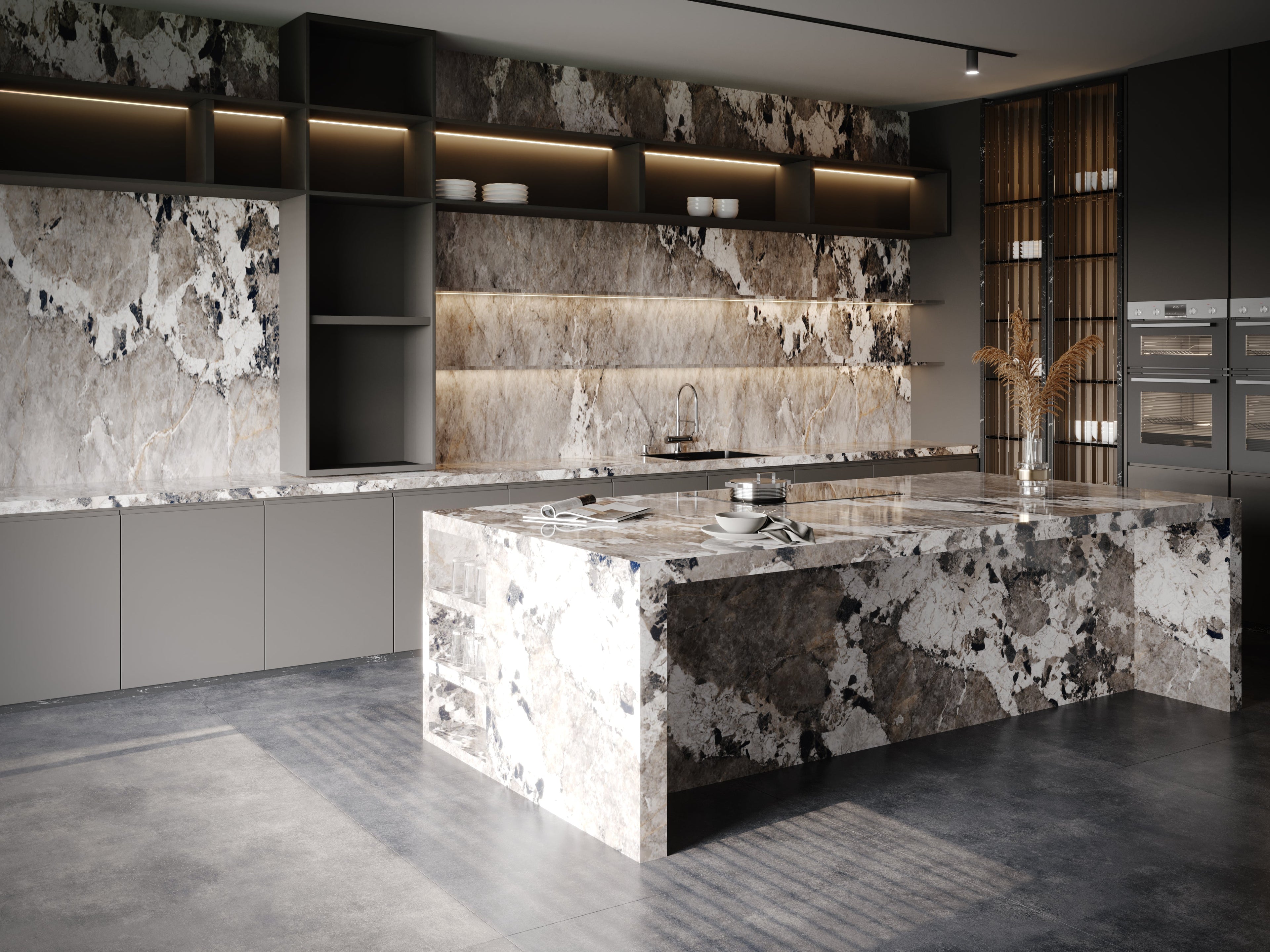 64"x 128" Napoleon Porcelain Slab