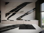 64"x 128" Panda White Porcelain Slab