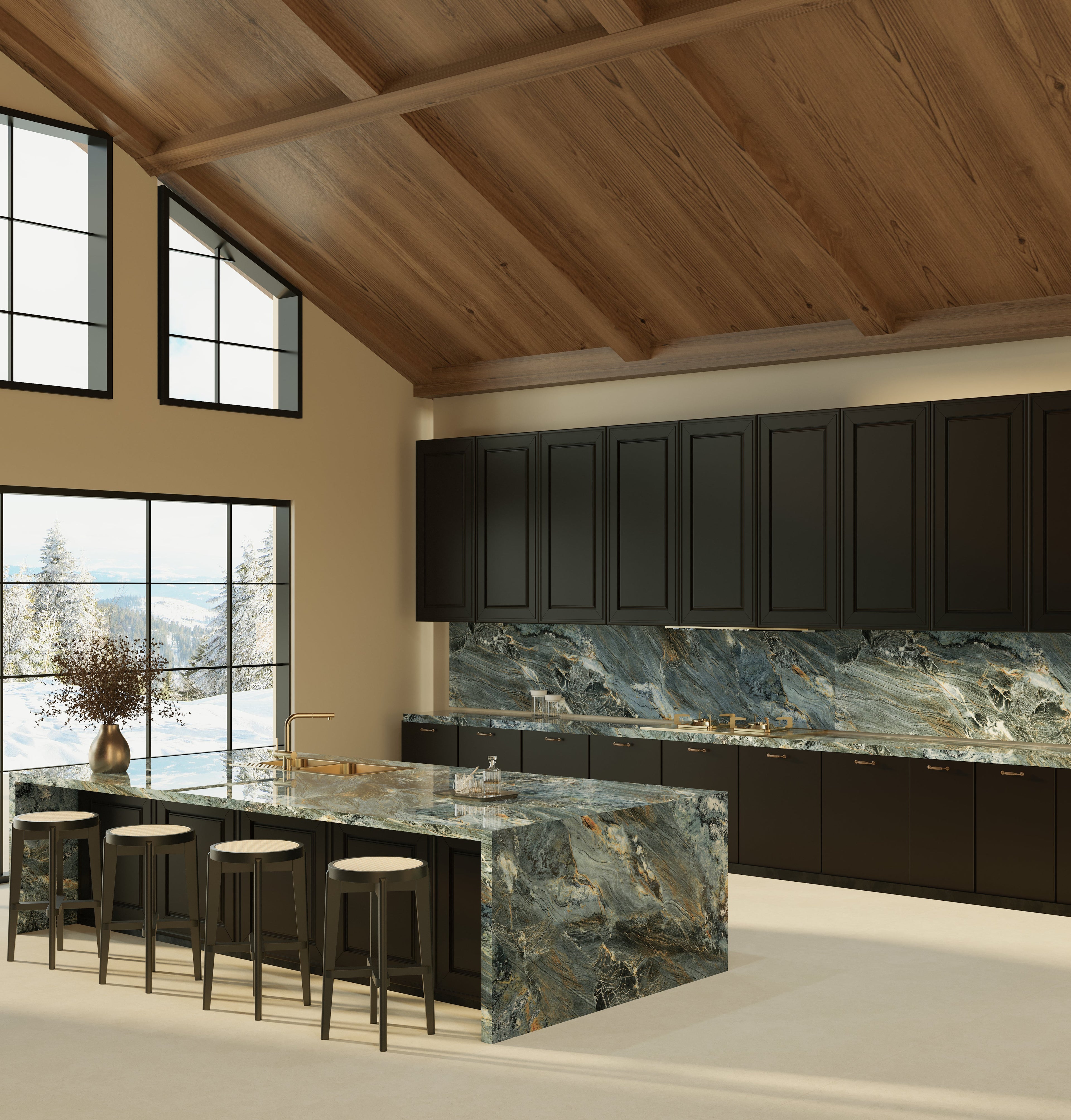 64"x 128" Delmar Porcelain Slab