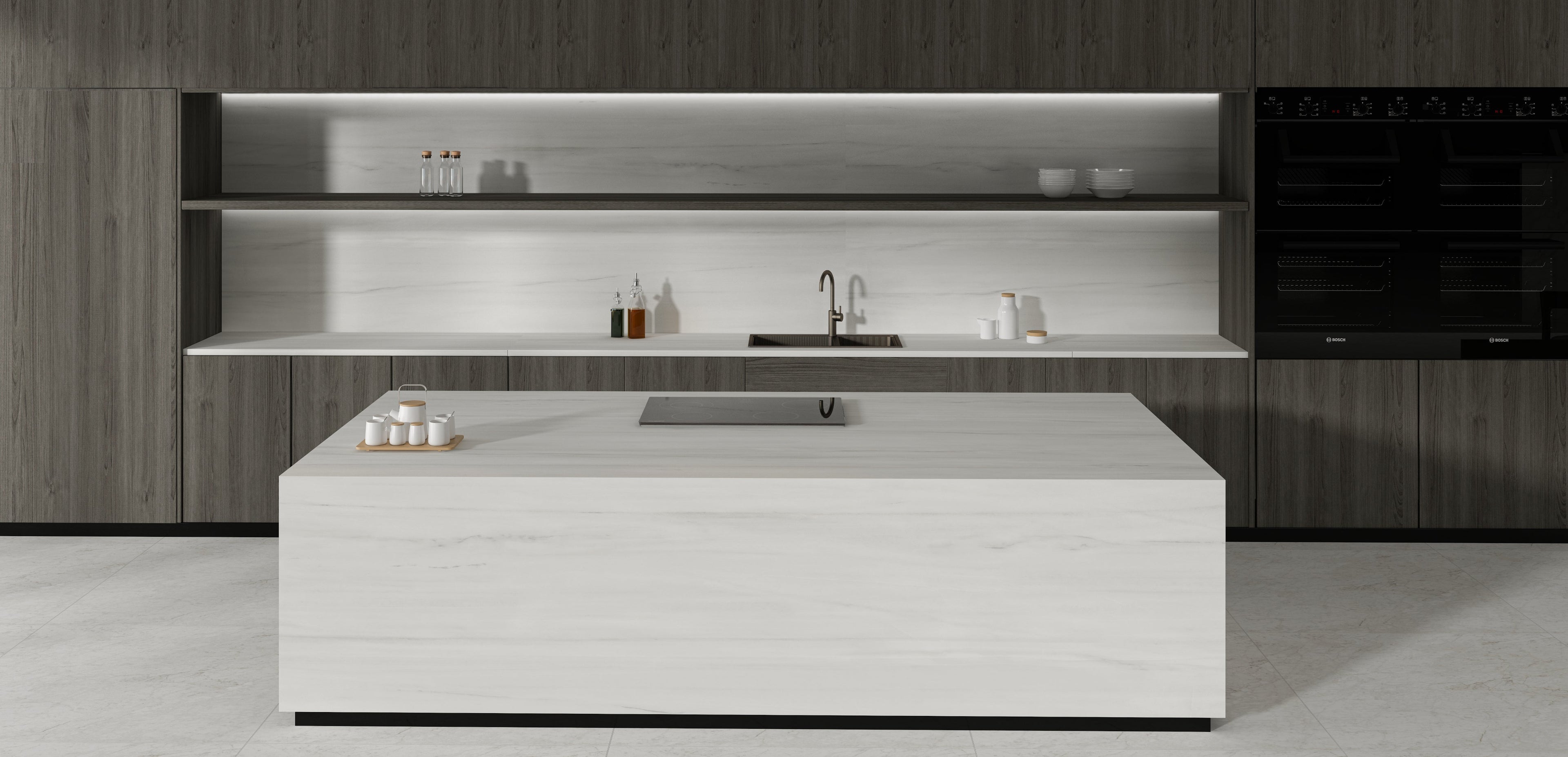 64"x 128" Dolomit Porcelain Slab