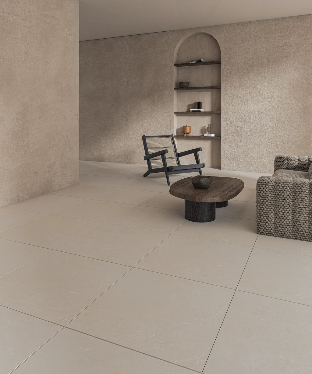 32" x 64" Cross Cloud Rectified Matte 8.5mm Floor Tile - factory image 6