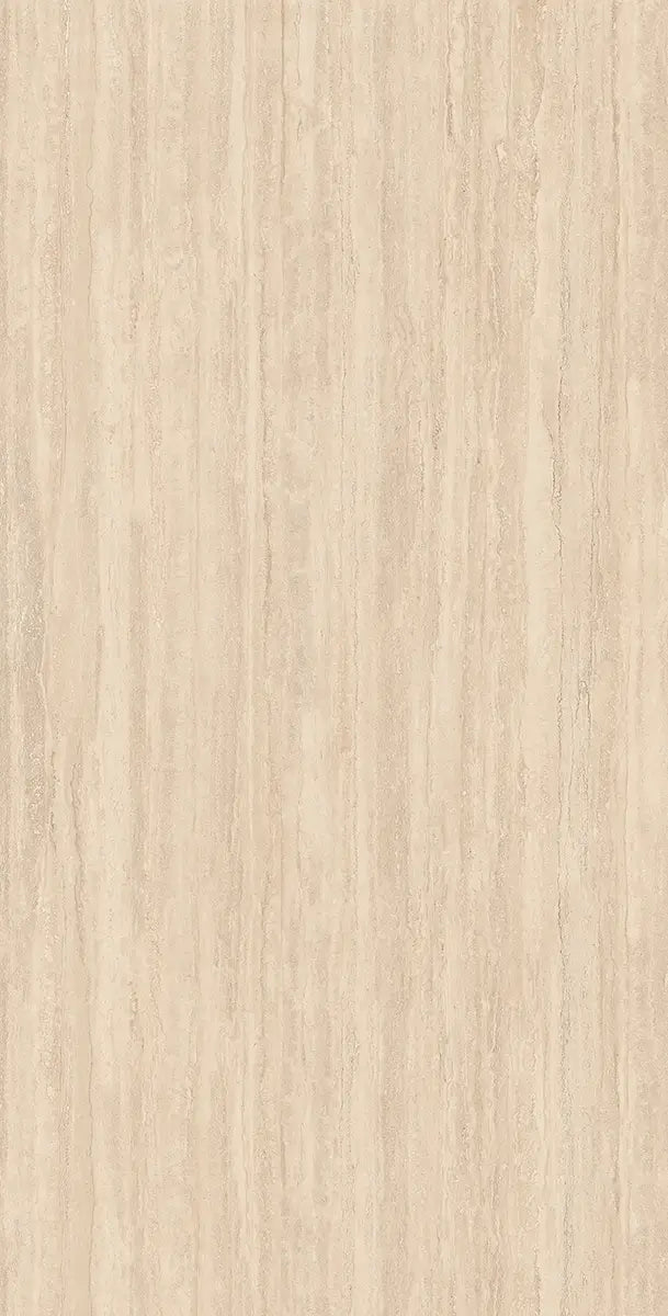 64" x 128" Pura Vein Beige Non-rectified Matte SHP 12mm Porcelain Slab - factory image 1