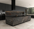 64"x 128" Egean Brown Porcelain Slab