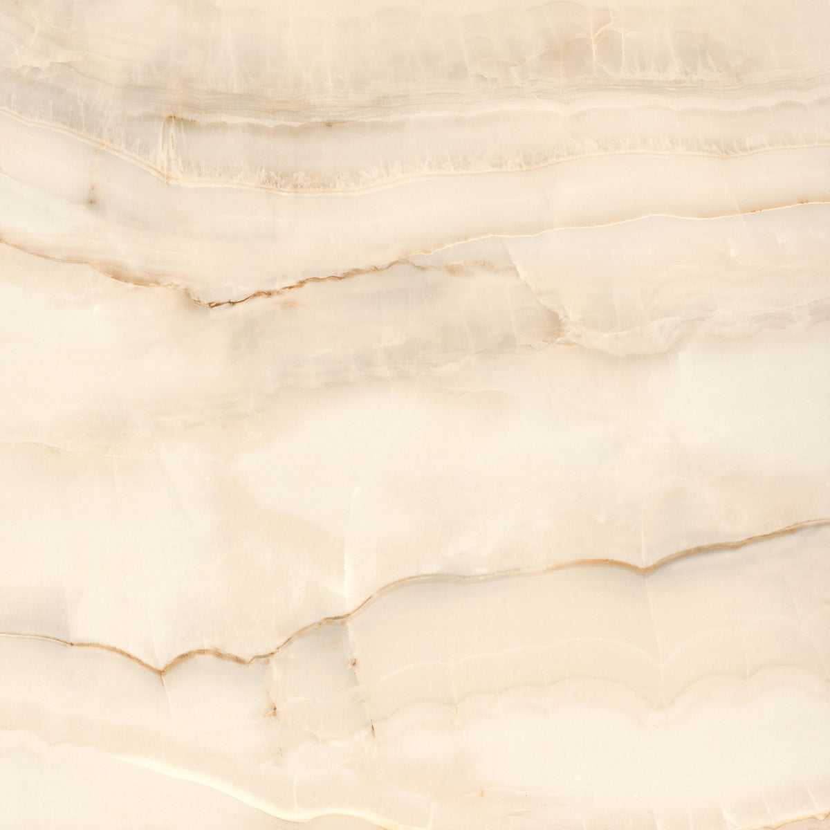 48"x48" Opal Bone Rectified Polished Porcelain Tile