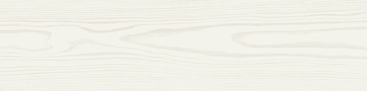 6" x 24" Lariks White — factory tile face